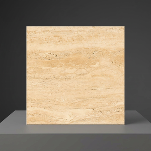 60x60 Low Price New Model Double Charge Flooring Marble Look Vitrified Ceramic Atom Beige Porcelain Floor Tiles in Sri Lanka - Product Image 1