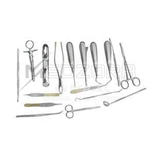 ชุดเครื่องมือผ่าตัดทางทันตกรรม MEDZORA SURGICAL 18 ชิ้น คุณภาพพรีเมียม ทำจากโลหะ ใช้สำหรับผ่าตัดช่องปากและทันตกรรม แบบใช้มือ  สำหรับมืออาชีพ ใช้ซ้ำได้ ได้รับมาตรฐาน CE - Product Image 4