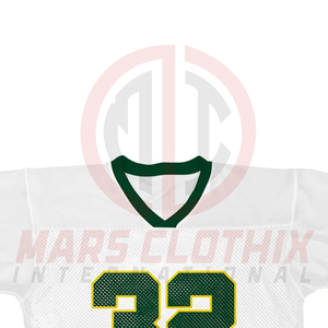 Maillots de football américain à manches courtes en tissu mesh, légers, à séchage rapide, rétro, pour l'entraînement - Product Image 4