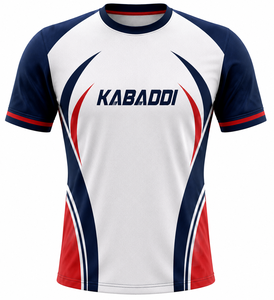 Jersey de Kabaddi Personalizado para Mujer, sin Mangas, Cuello Redondo, Secado Rápido, Transpirable, Impresión Digital, Uniforme Deportivo de Equipo, 100% Poliéster, OEM, ODM - Product Image 1