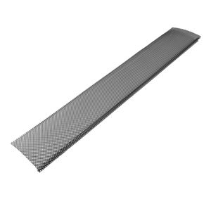Grille de protection robuste pour gouttière en acier thermolaqué, 75 pieds de long, épaisseur 0,04, nouvelle génération, anti-feuilles et anti-débris - Product Image 1