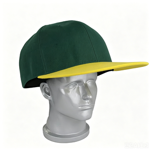 Gorra de 6 Paneles Extra Grande Personalizada, 100% Lona de Algodón, Color en Contraste, Letra Impresa en Relieve Divertida, Gorro Urbano - Product Image 4