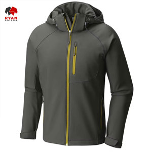 Veste softshell sur mesure pour homme avec logo personnalisé, design ODM Ryan Pro Gear - Product Image 1