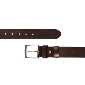 High Quality Full Grain Leather <b>Belt</b> <b>for</b> <b>Men</b> with Custom Logo, Personalized Metal <b>Buckle</b>, Premium Handmade Finish, Wholesale - Product Image 3