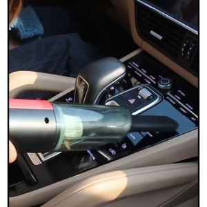 Aspirapolvere per Auto Rosso con Cavo, Potente Aspirazione, Mini e Ricaricabile per Uso Domestico - Product Image 4