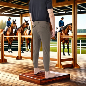 English Horse Racing Products from India Culottes d'équitation en silicone fonctionnelles à coque souple pour hommes Sports équestres - Product Image 1