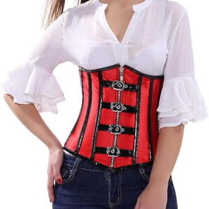 Corsets vintage pour femmes, sexy, gainants, respirants, en cuir moderne, pour grandes tailles - Product Image 1