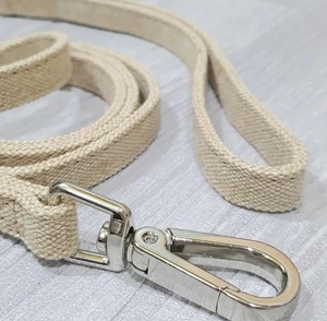 Laisse pour chien en chanvre naturel - Petite, moyenne, grande taille - Robuste et confortable - Product Image 2