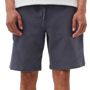 Shorts décontractés d'été pour hommes en coton, marque Homme, couleur unie, pas chers, avec cordon de serrage, pour les vacances d'été. - Product Image 5