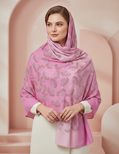 Elegant Merino <b>Wool</b> Stoles for Women Designer Winter <b>Wool</b> <b>Wrap</b> Soft Warm Scarf Swarovski Crystals Traditional Scarves Shawls - Product Image 3