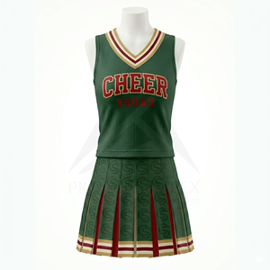 Meilleures ventes : Uniforme de cheerleading personnalisable et respirant, design unique, service OEM, meilleur prix, fabricant professionnel, nouveauté - Product Image 2
