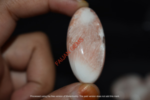 Cabujón de Scolecita de Grado AAA al por Mayor, Gema Natural en Todas las Formas Mixtas, Piedra Certificada por Terceros para Joyería FAIJAN GEMS - Product Image 2