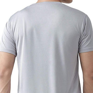 T-shirt décontracté pour homme, dernière conception, très vendu, en tissu polaire respirant, coupe classique, anti-plis, séchage rapide, couleur personnalisable - Product Image 6