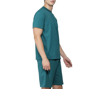 Conjunto de Camiseta y Pantalones Cortos Deportivos de Lona Transpirable para Hombre, Personalizados al por Mayor, con Logotipo Frontal y Color Personalizado - Product Image 3