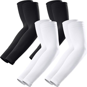Manchons de compression respirants personnalisés OEM 50+ UPF pour fitness, basketball, protection UV, coudières de sport 2026 - Product Image 1