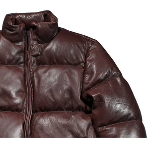 OEM Wholesale Men’s Winter Puffer Jacket with Custom Logo Padding Bubble Coat, Cold Protection Outerwear For Streetwear - Product Image 3