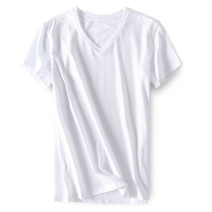 Camisetas con Cuello en V Personalizadas de Alta Calidad, Camisetas de Poliéster para Hombre con Logotipo Personalizado - Product Image 2