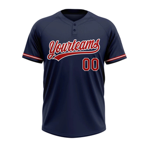 Camiseta de Béisbol Personalizada Morada y Verde para Hombre, Manga Corta, Nombre del Equipo y Número Impresos, Transpirable, 100% Poliéster, Corte Regular - Product Image 1