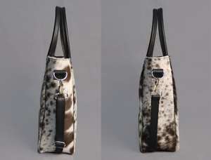 Sac fourre-tout de luxe en cuir véritable avec fourrure naturelle pour femme, multifonctionnel et portable, idéal pour l'été LHTB-0044 - Product Image 6