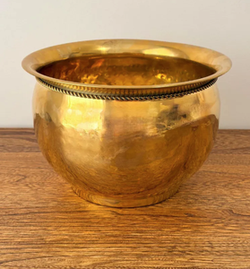 Jardinières de luxe martelées sur mesure en laiton pur de qualité supérieure, grande taille, pour intérieur et extérieur - Product Image 2