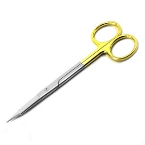 <b>Tungsten</b> Carbide Tip Goldman Fox Scissors Straight Premium Medical Grade Scissors with TC Inserts for Enhanced Durability - Product Image 3