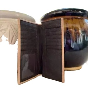 กระเป๋าสตางค์หนังแท้ RFID สินค้าใหม่กระเป๋าหนังวัวแท้ลายสัตว์ขนาดเล็กวินเทจสไตล์ยาวใช้ได้ทั้งชายและหญิง - Product Image 2