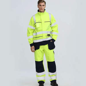 Combinaisons de sécurité imperméables et respirantes, vêtements de travail isolés et chauds, style combinaison de travail - Product Image 2