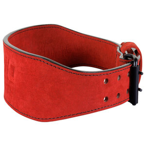 Custom <b>Red</b> Genuine Leather Formal <b>Belt</b> for Men & Women Premium Classic Fashion with Alloy Buckle OEM ODM - Product Image 4