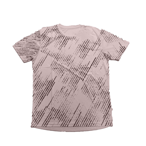 เสื้อยืดแขนสั้นผู้ชายสีเทา ลายเรขาคณิต ทรงปกติ คอกลม สไตล์ลำลอง พิมพ์ลายดิจิทัล ผ้าเจอร์ซีย์ ระบายอากาศได้ดี - Product Image 1