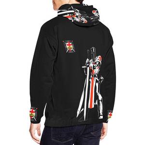 Sweat-shirts Knight Templer Master Winter, 100% coton, polaire écologique respirant, personnalisables, Maçonniques Francs-Maçons Royaux - Product Image 3