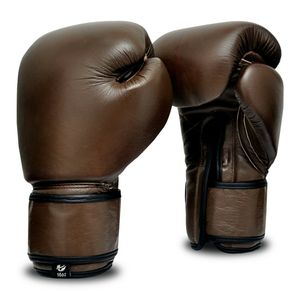 Guantes de Boxeo Profesionales, Duraderos, con Exterior de Cuero, Cierre Seguro, para Entrenamiento de Adultos - Product Image 4