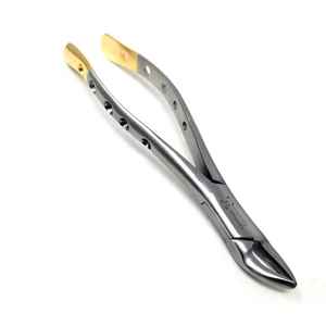 Forceps d'extraction dentaire en acier inoxydable à prise atraumatique, instrument chirurgical certifié CE pour une extraction dentaire sans traumatisme - Product Image 5