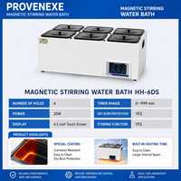Baño de Agua Digital Multiusos para Laboratorio, 2L, 4L, 8L, Baño de Calentamiento de Temperatura Constante de Precisión para Agua, Aceite y Arena