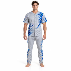 Uniforme de Béisbol de Último Diseño, Uniforme de Equipo Personalizado, Uniforme de Béisbol de Estilo Moderno - Product Image 1