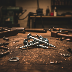 Tornillo Autorroscante para Madera PDC Modelo 8, Cabeza Plana, Métrico/Inch, Phillips/Pozi Drive, Acero al Carbono/Acero Inoxidable, Recubierto de Zinc/Níquel - Product Image 1