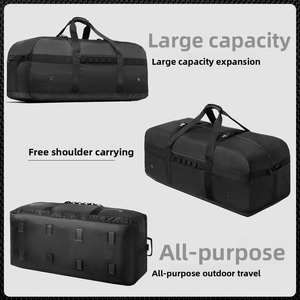 Sac de voyage de grande capacité, sac à dos pliable imperméable en Oxford pour hommes, camping en plein air, randonnée, sport, gym, sac de week-end - Product Image 5