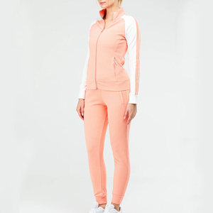 Conjunto Deportivo de Dos Piezas para Mujer, Invierno, 100% Algodón, Transpirable, con Logotipo Personalizado, Cordón Ajustable, Venta al Por Mayor - Product Image 3