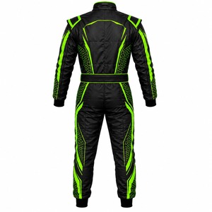 Combinaison de karting personnalisée imprimée numériquement en Cordura pour enfants et adultes – Tenue de course professionnelle une pièce pour piste - Product Image 4
