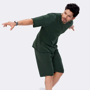 Hot Sale Product New Arrival Men Summer Cotton Short Sleeve T Shirts And Shorts <b>Set</b> / Casual wear Men <b>Twin</b> <b>Sets</b> For Adults - Product Image 6