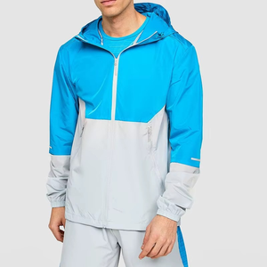 Custom Unisex Summer Windbreaker Tracksuit Reflective Streetwear Two Color Luxury Set with Logo OEM Manufacturer - Product Image 1