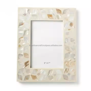 Cadre photo classique en incrustation de nacre pour style intérieur intemporel décor à la maison et décor de table meilleur vente en gros - Product Image 3