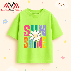 เสื้อยืดคอกลมสีเขียวมะนาวสำหรับผู้ชาย เสื้อยืดแขนสั้นลำลองสไตล์สตรีทแวร์และชุดชายหาด - Product Image 3