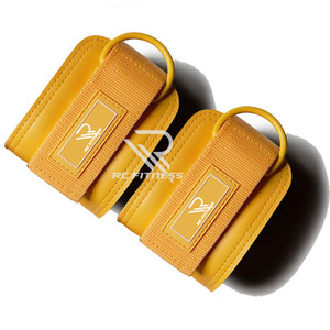 Adjustable Fitness <b>Ankle</b> Cuff for Cable Machine Resistance Training Padded Leg Strap for Glute Kickbacks and Hip Workouts - Product Image 5
