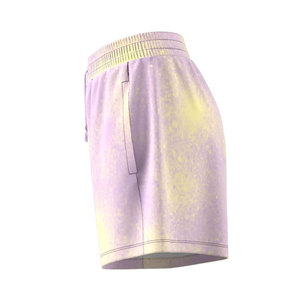 Shorts décontractés pour femmes, imprimé léopard élégant, avec taille élastique, cordon de serrage réglable, spandex/polyester, imperméable et respirant - Product Image 2