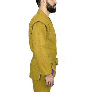 Conjunto Deportivo de Uniforme de Sambo al por Mayor, Equipo de Competición Duradero con Cuello Reforzado, Costuras Reforzadas y Ajuste Atlético Cómodo - Product Image 3