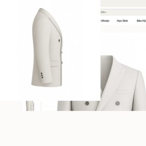 Blazer de negocios de doble botonadura para hombre, traje formal de oficina - Product Image 3