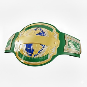Cinturón de Campeonato de Lucha Libre al por Mayor, Personalizable, de Alta Calidad, de Cuero Genuino, Impermeable, para Karate, Judo y Boxeo - Product Image 2