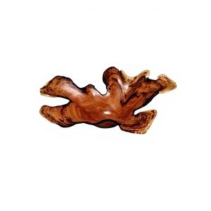 Ustensiles de cuisine uniques bol de service en bois fabricant nouveau Design bol de service en bois d'acacia imprimé personnalisé - Product Image 1