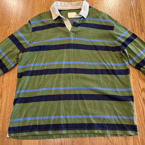 Polo homme à manches longues rayé Crazy Maker 2026 – Vente en gros – Personnalisable pour le golf, le football et le rugby – Tissu épais - Product Image 6