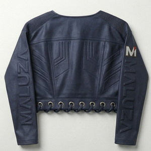 MALUZA INDUSTRIES Top Corto de Invierno para Mujer, Tela Terry Estampada, Moda Urbana, Logotipo Frontal, Antiarrugas, Transpirable, Ecológico - Product Image 3